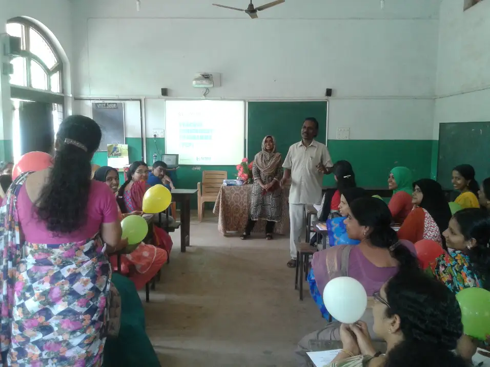 Women participating in a community empowerment programme